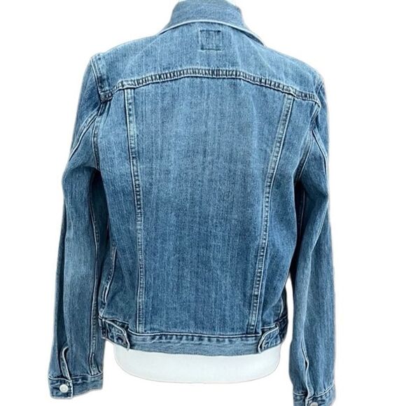 GAP denim button front jacket size S - Picture 3 of 7